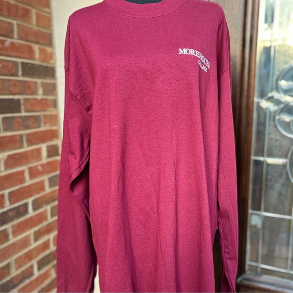 Morehouse Embroidered Long Sleeve Unisex XL Preshrunk Gildan Ultra Cotton - Picture 3 of 7